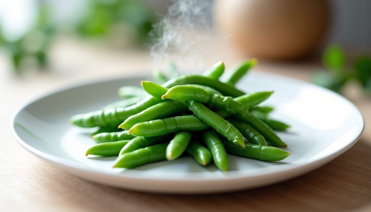 Haricots verts cocotte-minute : durée de cuisson exacte pour croquant et fondant